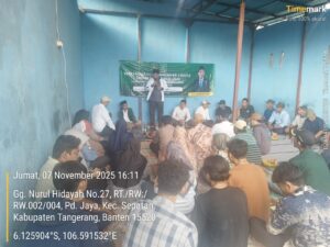 Dewan Perwakilan Rakyat Daerah (DPRD) Dapil 3 Kabupaten Tangerang Laksanakan Reses Masa Persidangan Ke I Tahun Sidang 2025-2026