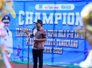 Piala Wali Kota U-12 Sachrudin Tutup, Atlet Muda Sepak Bola Tangerang Berprestasi