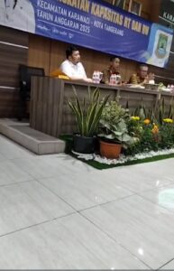 Peningkatan Kapasitas RT dan RW Kecamatan Karawaci, Wujud Komitmen Pelayanan Publik yang Lebih Baik