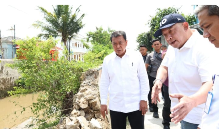 Bupati Tangerang Tinjau Tanggul Jebol di Perumahan Mustika Tigaraksa, Siapkan Solusi Cepat