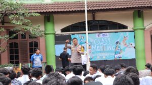 Kapolres Metro Tangerang Kota Datangi SMK Yuppentek 1, Ajak Pelajar Jauhi Tawuran dan Gangster Remaja