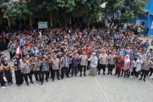 Kapolres Metro Tangerang Kota Gelar Mitigasi dan Silaturahmi Kamtibmas di SMK Voctech 1 Kota Tangerang
