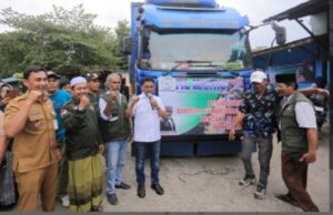 Wali Kota Tangerang Lepas Bantuan Kemanusiaan FK Mantap untuk Korban Bencana di Sumatera