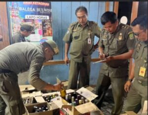 Satpol PP Kota Tangerang Gencarkan Operasi Peredaran Miras, 617 Botol Minuman Beralkohol Disita