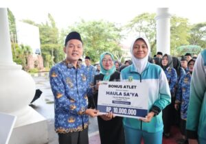 Pemkot Serang Beri Kadeudeh Atlet Berprestasi di Popnas XVII