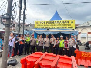 Jelang Nataru, Polres Metro Tangerang Kota Intensifkan Operasi Cipta Kondisi Siang Hari