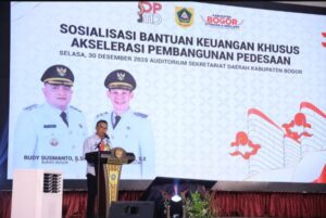 Bupati Bogor Perkuat Tata Kelola Bantuan Keuangan Desa, Percepat Pembangunan Pedesaan
