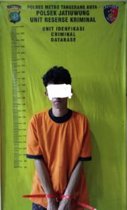 Polsek Jatiuwung Amankan Residivis Curanmor di Tangerang