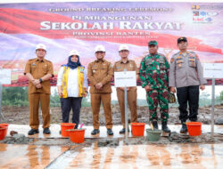 Gubernur Banten Lakukan Groundbreaking Pembangunan Sekolah Rakyat