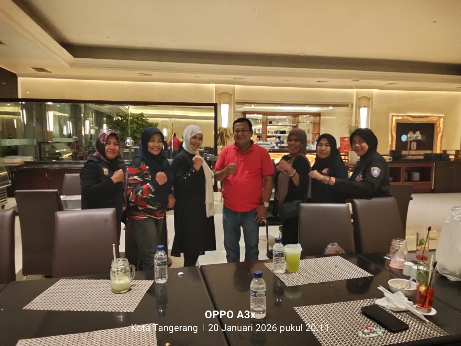 Rapat Kerja dan Makan Malam Bersama Struktur Organisasi LMP (Laskar Merah Putih) DPD Banten