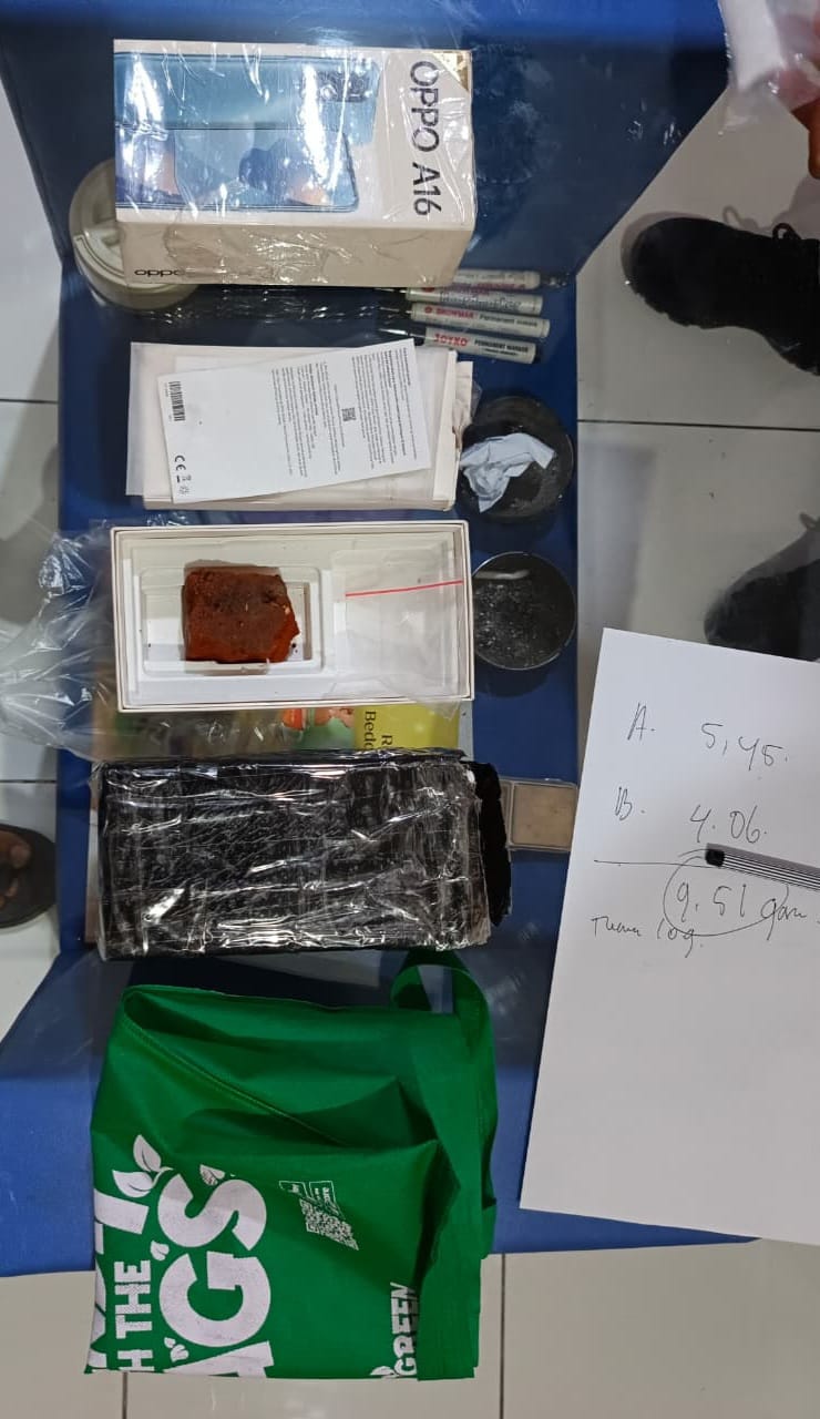 Polsek Sepatan Ungkap Pengiriman Sabu Lewat Ojol, Satu Pelaku Diamankan