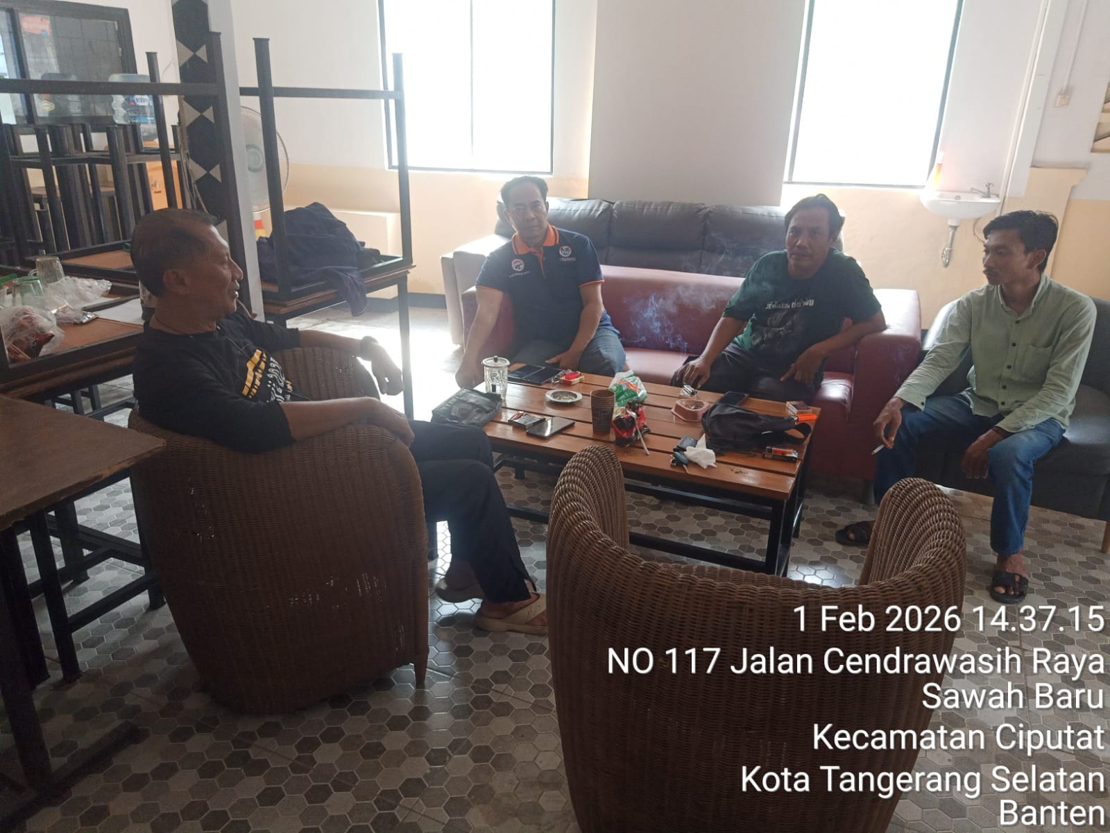 Kunjungan Silaturahmi Ketua DPW Banten ke DPD Tangerang Selatan, Bahas HPN dan Pembangunan Kantor