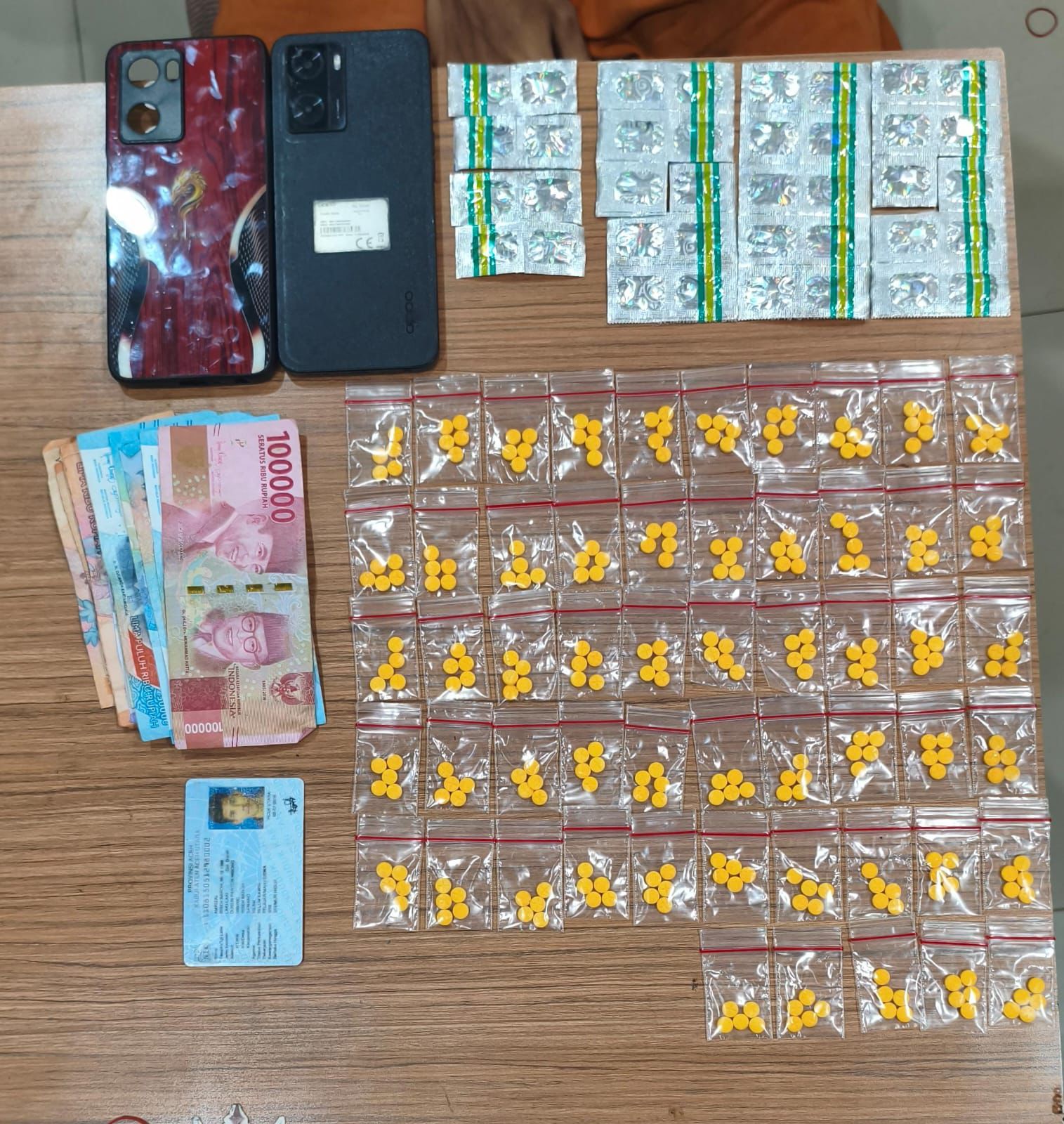 Polsek Teluknaga Bongkar Peredaran Tramadol dan Hexymer Ilegal