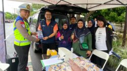 Ops Keselamatan Satlantas Tangerang Kota Manfaatkan Stan DLH untuk Sosialisasi Keselamatan Berlalu Lintas