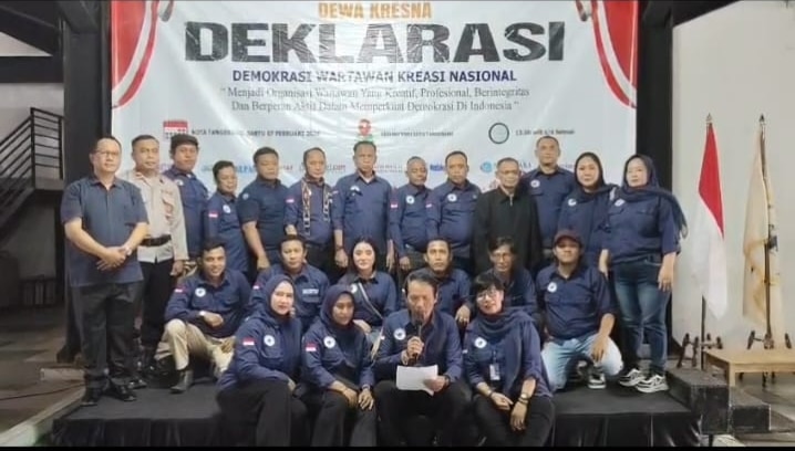 DEKLARASI WARTAWAN DEMOKRASI KREASI NASIONAL (DEWA KRESNA) DPP