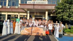 Nilai kepedulian Ramadhan di wujudkan Polsek Karawaci santuni anak yatim dan buka puasa bersama