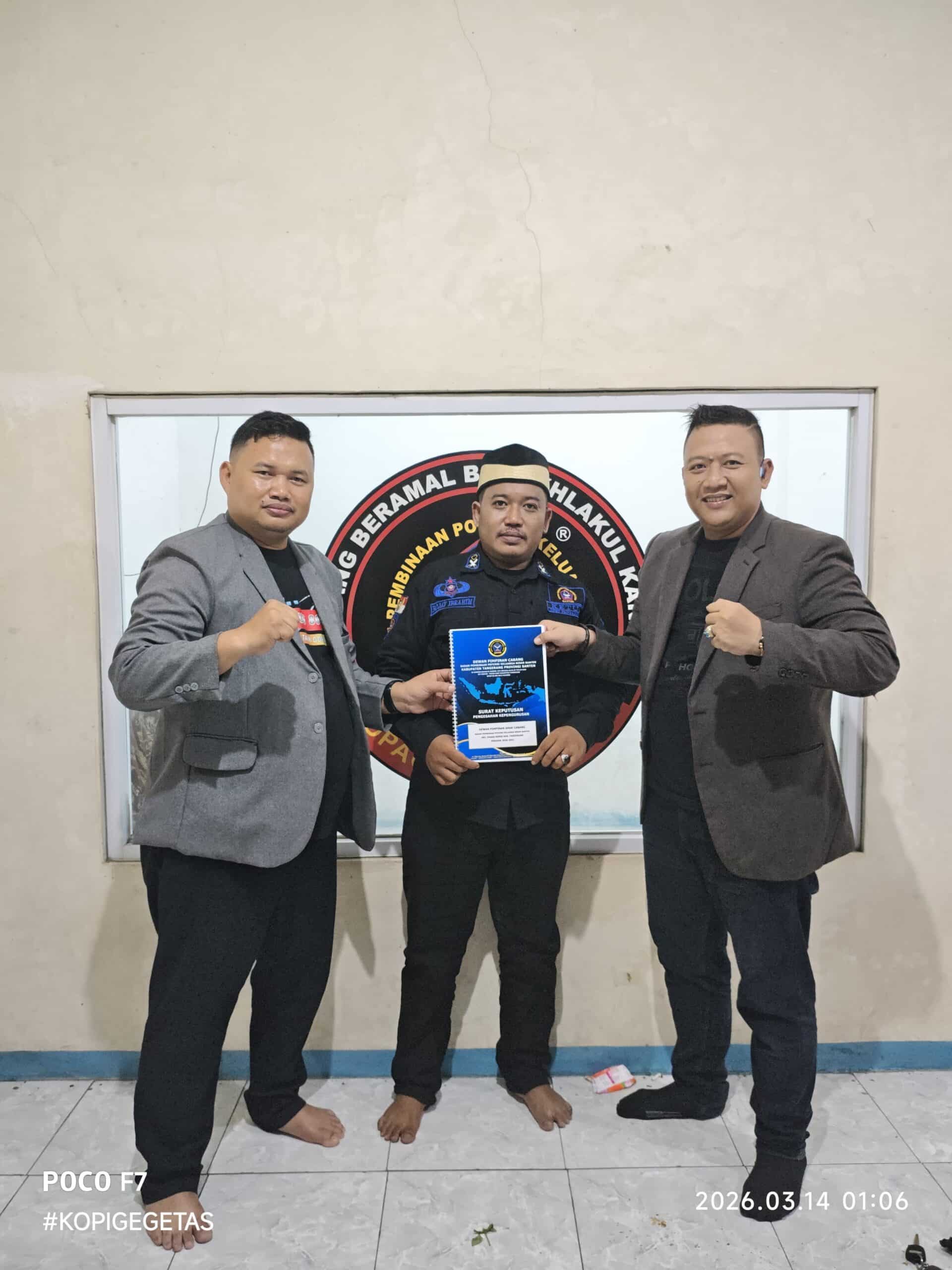 Ibrahim Bojay Terpilih Nahkodai DPAC BPPKB Pasar Kemis 2026–2031, DPD LSM GEMPUR Beri Dukungan