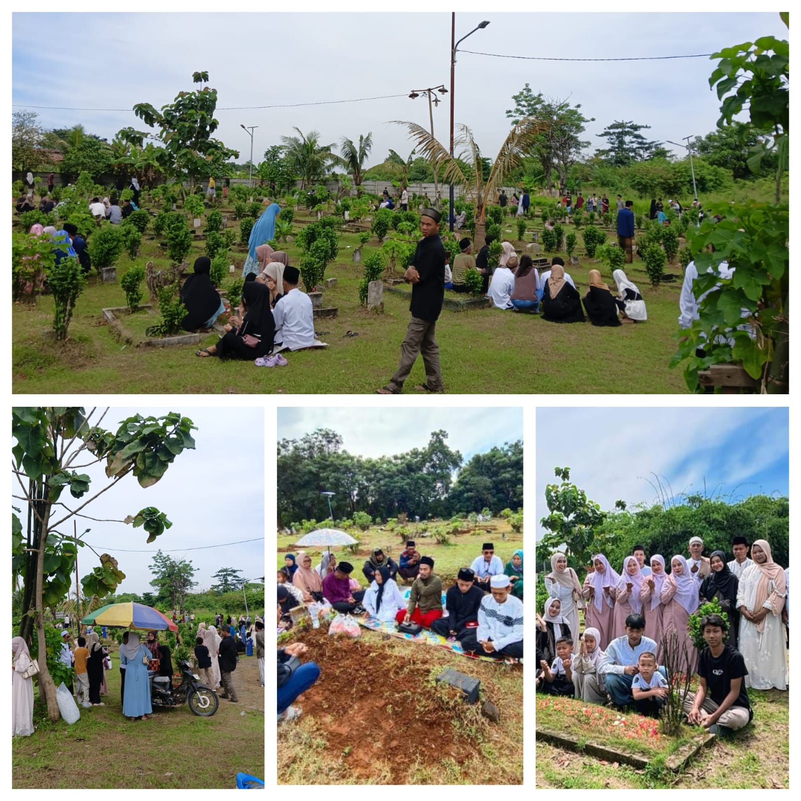 Tradisi Nyekar Usai Lebaran, Warga Bayur Kali Ziarahi Makam Leluhur