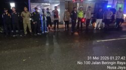 Jaga Kondusivitas Wilayah, Polsek Karawaci Gelar Razia Stasioner Dan Patroli Mobil Bersama POKDAR Kamtibmas Dan Satpol PP