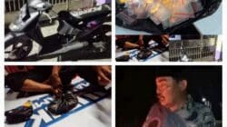 Beredar Video Pembakaran Gubuk Diduga Tempat Peredaran Obat Golongan G di Kemiri, Tangerang